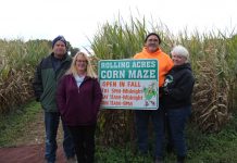 Building a corn maze is a family affair for Rolling Acres siblings run corn maze