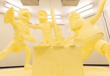 Farm show butter sculpture unveiled butter sculpture