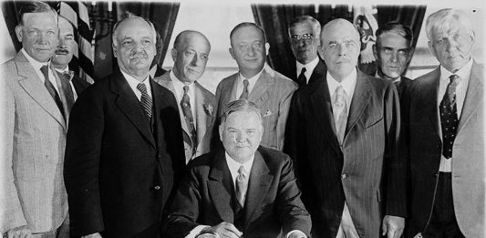 Farm bill gains momentum: The first major update since 2018 President Herbert Hoover signing the Farm Relief Bill in 1929.