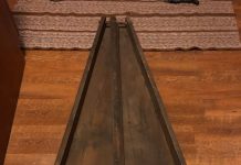 Hazard returns with a wooden antique tool. Can you name it?