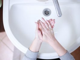 hand washing