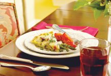 Vegetable Frittata with Roasted Asparagus and Tomatoes