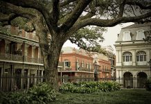 The French have a rich history of exploration in North America french quarter, New Orleans