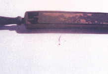 Can you name this wood and leather antique tool?