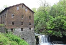 Spring waterfalls bring overflowing blessings Lanterman's Mill