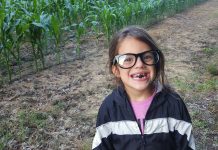 How to start foraging near your home Vayda with a blackberry in her mouth.