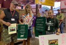 2020 Summit County Fair sale results grand Champion Steer