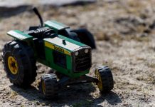 Farm boys will be farm boys tractor