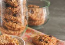 Chewy Honey Oatmeal Cookies