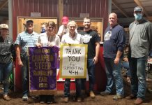 2020 Portage County Fair sale results Grand Champion Steer