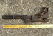 Can you name either of these two antique mystery tools?