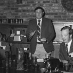 Bobby VanStavern is remembered by meat science ‘mentorship’ Bobby "Dr. Bob" VanStavern speaks after a sale, in 1978. (Submitted photo)