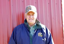 Greig receives farm bureau service award Greig