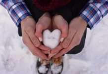 Have yourself a very married Christmas engagement ring in a snowball