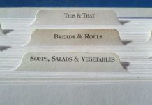 Recipes show how life was once lived recipe cards