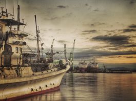 Kanagawa Treaty initiated a new era in the Far East fishing boat