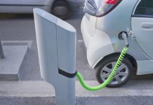 Pa. DEP grants fund 16 chargers for electric vehicles electric car plugged into a charger