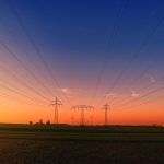 OPSB OKs Oak Run Solar Project High Tension Power Lines at Sunset