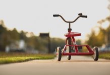 Bringing back the joy of youth tricycle