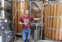 Wooly Pig Farm Brewery brings Bavaria to Coshocton County guy standing in brewery