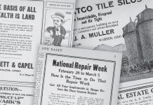 Challenges for new farmers are rooted in history a collage of old newspapers.