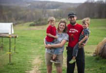 A farm family finds a home family photo of sheplers