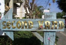 Children are beneficiaries of ‘treasures’ second-hand sign