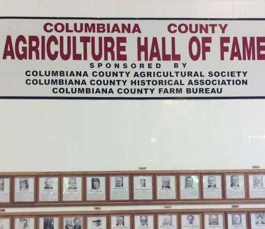 The late Harold J. Thompson and Harold A. Windram will be enshrined in the Columbiana County Agriculture Hall of Fame, Aug. 3, for their contributions to agriculture and the greater Columbiana County community.