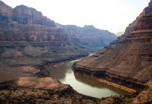 J.W. Powell led first expedition into Grand Canyon grand canyon