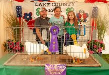 2021 Lake County Fair sale Grand Champion Ducks