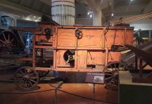 Threshing day — the greatest day of the year treshing machine