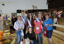 2021 Guernsey County Fair sale Reserve Champion Turkey