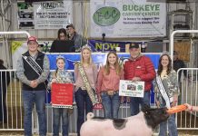2021 Tuscawaras County Fair sale Grand Champion Hog