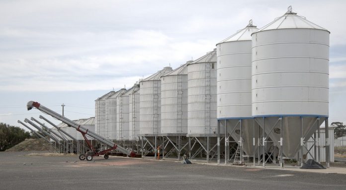 grain silos