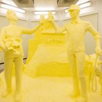 Butter sculpture highlights 2022 farm show theme of ‘harvesting more’ Half-Ton Butter Sculpture Highlights 2022 Farm Show Theme of ‘Harvesting More’