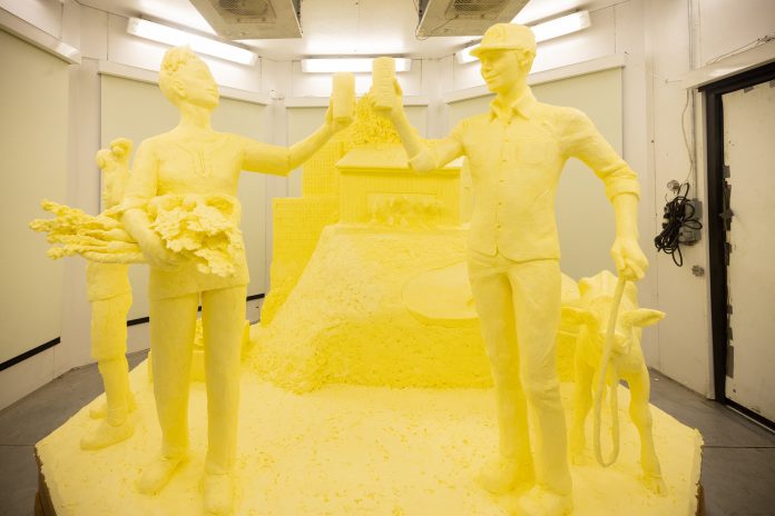 Half-Ton Butter Sculpture Highlights 2022 Farm Show Theme of ‘Harvesting More’