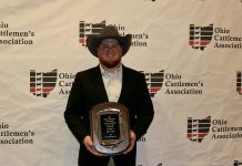 Ohio Cattlemen’s Association honors beef industry leaders Zane Gross