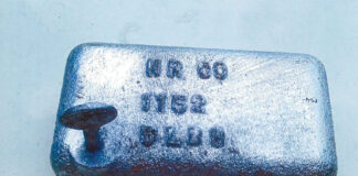 Hazard a guess antique metal item no. 1204