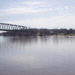 A bridge over the Ohio River