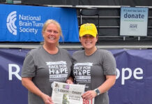 At the Race 4 Hope with the Kistlers