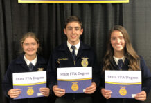Roundup of FFA news for June 2, 2022 Waterford FFA State Degree recipients