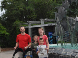 Visiting the North Carolina Aquarium with the Murphy Family