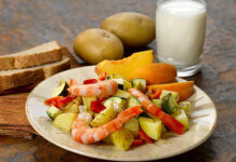 Summer Veggie and Shrimp Sauté