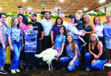 2022 Harrison County Fair sale Grand Champion Turkey