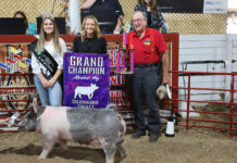 2022 Columbiana County Fair sale Grand Champion Market Hog