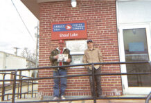 Visiting Manitoba with Stan Miller & his grandson