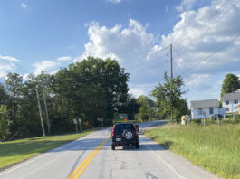 Tips to ensure a safe fall harvest Tractor on road