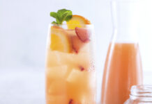 Honey-Orange Ginger Fizz