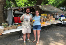 Visiting a fruit stand in Hawaii with the Ligos