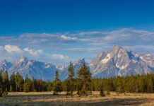 Good time all around mountains